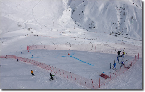 Nazionale SKI di Slalom Gigante a Foppolo in allenamento sulla Pista Cappelletta