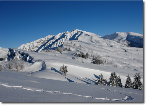 Valbona di Ortighera - Paesaggi innevati