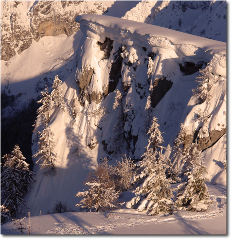 Valbona di Ortighera - Paesaggi innevati