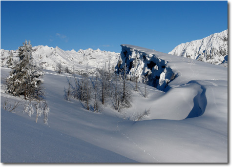 Valbona di Ortighera - Paesaggi innevati