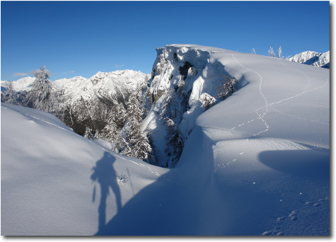 Valbona di Ortighera - Paesaggi innevati