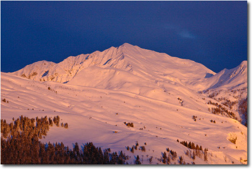 Tramonto dal Moss di Ortighera