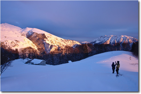 Tramonto dal Moss di Ortighera