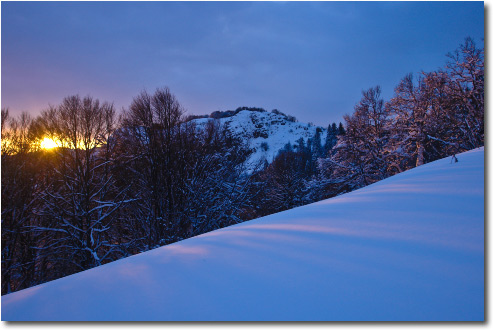 Tramonto dal Moss di Ortighera