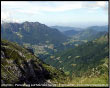 Panoramica sull'alta Val serina