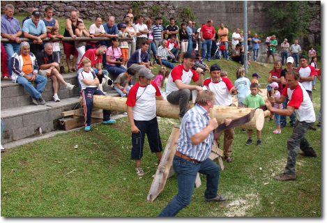 Giornata del Boscaiolo a Ornica