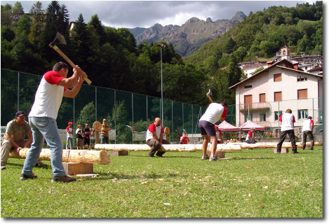 Giornata del Boscaiolo a Ornica