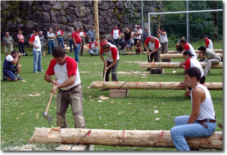 Giornata del Boscaiolo a Ornica