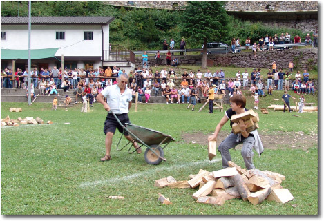 Giornata del Boscaiolo a Ornica