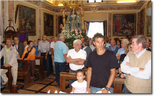 Sagra Madonna del Frassino la processione Ornica