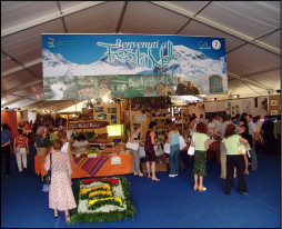 L'entrata della fiera brembana