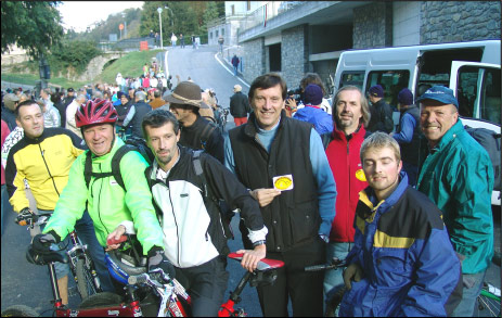 Gruppo OFC con l'Assessore CMVB Silvano Gherardi