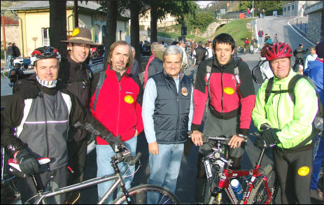 Gruppo OFC con l'Assessore della Provincia Valter Milesi