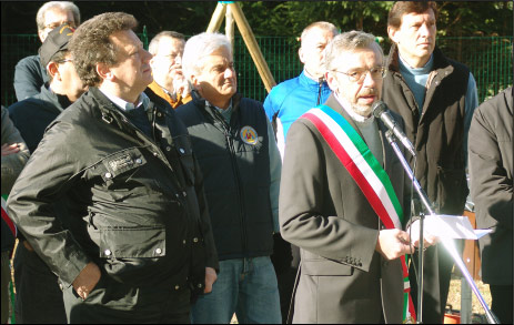 Il Sindaco di Piazza Brembana Gregorio Facchinetti