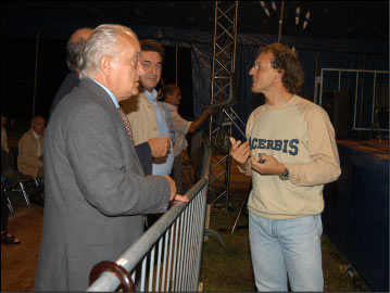 Cav. Busi con Simone Moro