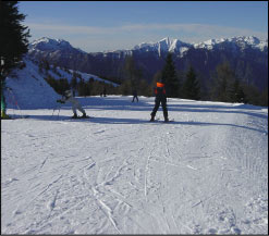 Partenza pista panoramica