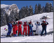Baby sciatori a scuola dal Maestro Bonetti