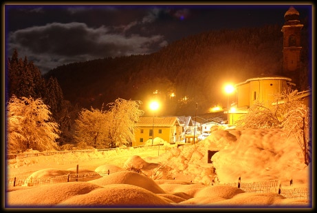 La notte magica di luna piena a Roncobello e Capovalle
