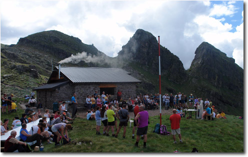 Inaugurazione Rifugio Tre Pizzi Pietra Quadra