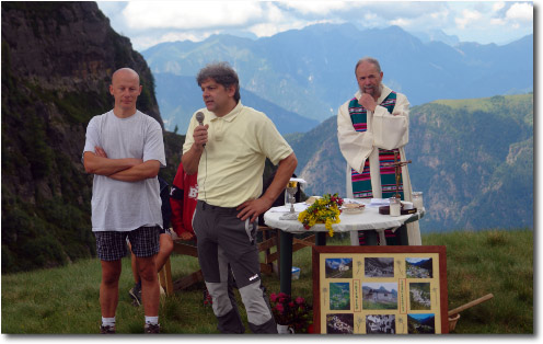 Inaugurazione Rifugio Tre Pizzi Pietra Quadra