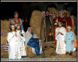 Arrivo dei Re Magi al Presepe