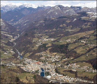 Panoramica sulla Vallata Brembana