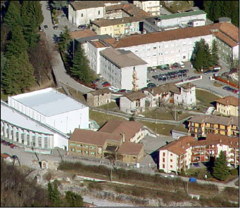 Ospedale e Palazzetto dello Sport