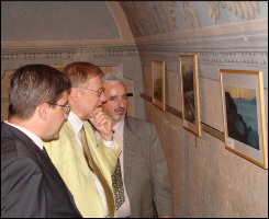 Sen. Rossi con il Sindaco Oscar Mostachetti