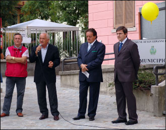 L'inaugurazione di Montagna aperta