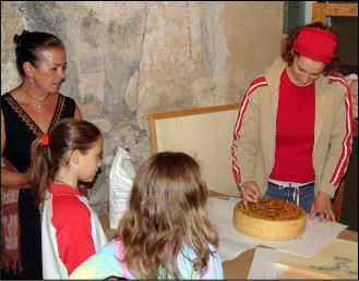 Caterina Belli, decorazioni e disegni