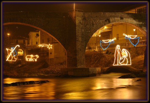 Presepe sotto i Ponti di San Giovanni Bianco