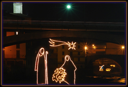 Presepe sotto i Ponti di San Giovanni Bianco