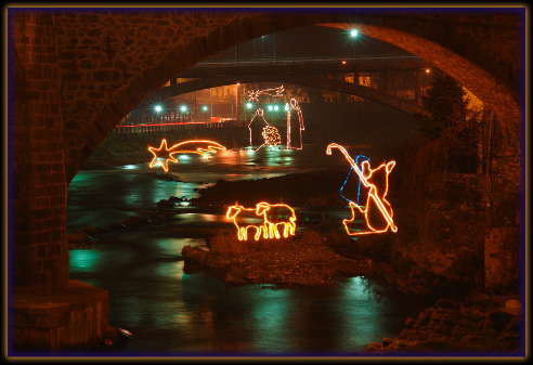 Presepe sotto i Ponti di San Giovanni Bianco