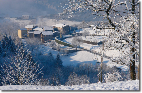 Paesaggi innevati San Giovanni Bianco