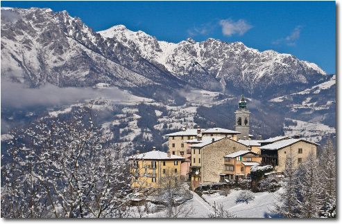 Paesaggi innevati San Giovanni Bianco