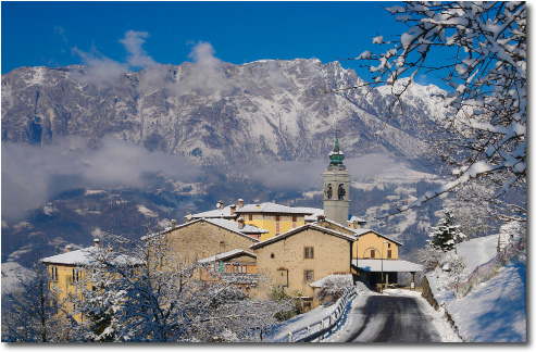 Paesaggi innevati San Giovanni Bianco