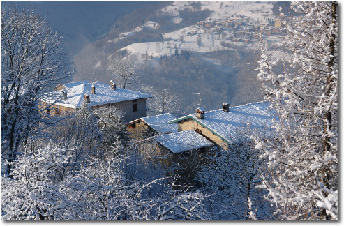 Paesaggi innevati San Giovanni Bianco