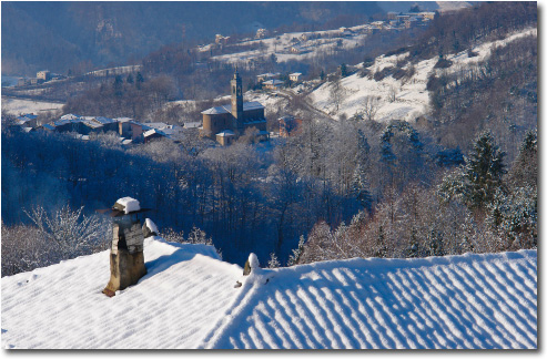 Paesaggi innevati San Giovanni Bianco