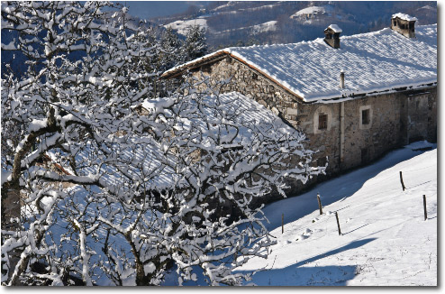 Paesaggi innevati San Giovanni Bianco