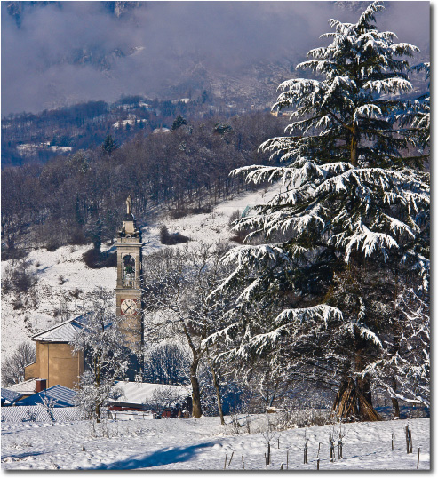 Paesaggi innevati San Giovanni Bianco