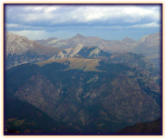 Il Monte Torcola visto dal Sornadello