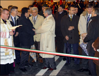 Raduno delle Autorità presenti