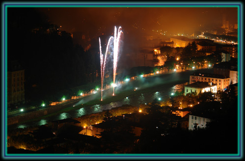 Spettacolo pirotecnico di Ferragosto San Pellegrino Terme