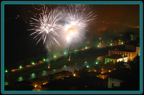 Spettacolo pirotecnico di Ferragosto San Pellegrino Terme