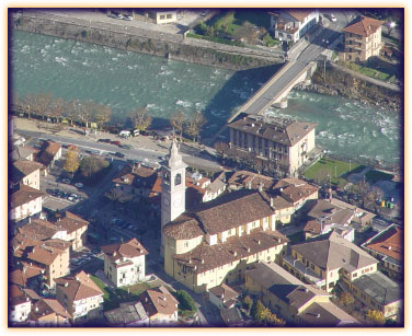 La parrocchiale di San Pellegrino Terme