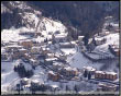 Vista aerea di Santa Brigida - Invernale