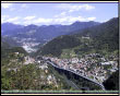 Panorama sulla media valle