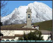 Valpiana di Serina con sfondo Arera