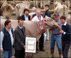 Foto ricordo con la Regina della Mostra