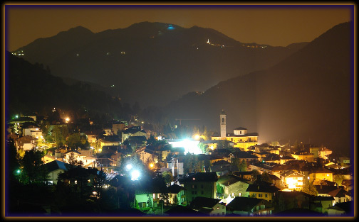 Spettacolo pirotecnico Festa d'estate Serina